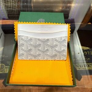 Goyard wallet brand new never used